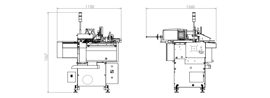 Bản vẽ kích thước SCG-160 